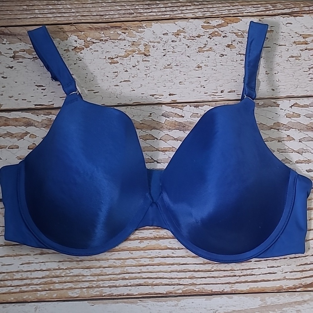 Lilyette sz 40D blue underwire bra WL314